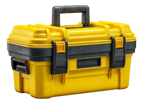 Durable Yellow Toolbox