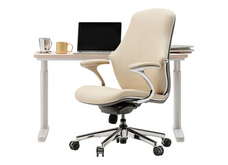 Obraz premium Ergonomic Beige Office