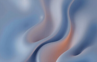 Blue Orange Gradient Abstract Background