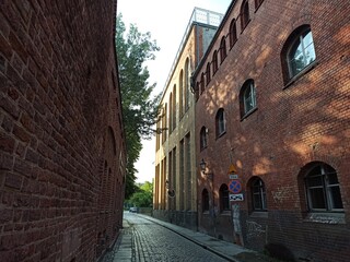 Old architecture in the middle of the city.