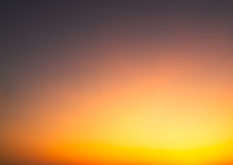 Sky sunset evening sunrise cloud weather dramatic landscape goldent and indigo color gradient...