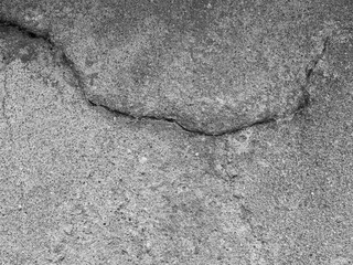 Crack wall texture background broken earthquake effect, whtie grey building cement damage pattern...