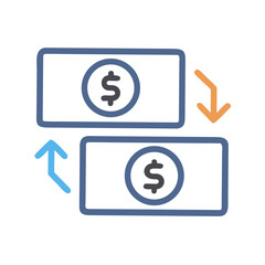 Money Exchange Arrows currency finance