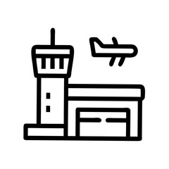 Silhouette of a person walking through an airport terminal travel transportation