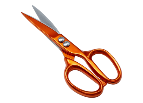 Orange Handled Scissors