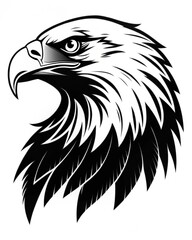 Obraz premium eagle head vector