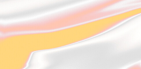 Fototapeta premium Abstract orange, red, gray, white wave transparent pattern.