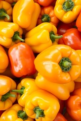Vibrant Harvest of Bell Peppers