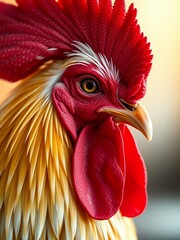 Regal Rooster Portrait