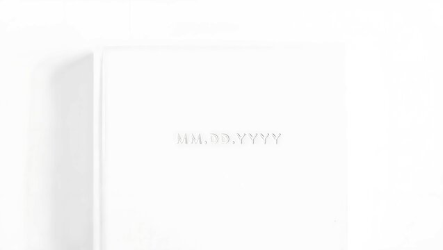 Anniversary album mm dd yyyy