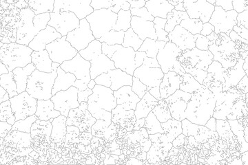 Cracked path lines texture background