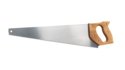 hand saw vector illustration, isolated on white background.