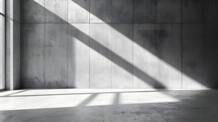 Obraz premium Empty gray concrete wall. Seamless