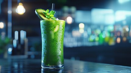 Stock photo Avocado smoothie bowling copy space, ultra-detailed, highly realistic, 8K resolution. Perfect lighting, vibrant colors, sharp textures. Natural 