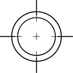 Gun Crosshair Icon