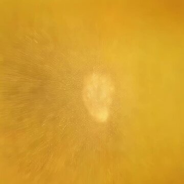 Dramatic stellar nova eruption radiates shockwave and light across galaxy.