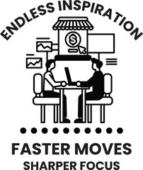 Endless inspiration is the idea of this image