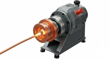 Industrial Induction Heater Heating Metal Rod for Manufacturing