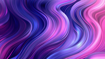 Abstract Purple and Pink Hair Gradient