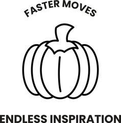 A pumpkin with a stem and a leaf on top