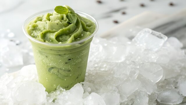 frozen matcha