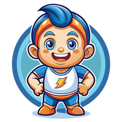 boy with a big smile