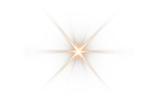 PNG Gold Sunburst and Light Leaks 
