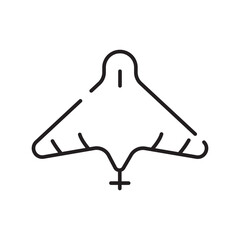 War web icons in line style. Army, battle, conflict, military, missile, refugees, bomb, tank, collection.