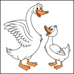 
Hand drawn animals silhouette set