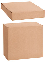 cardboar box set different sizes for design