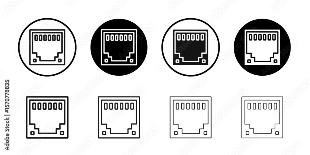 Poster tcp icon simple vector isolated symbol