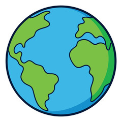 World Earth Planet Globe Icon