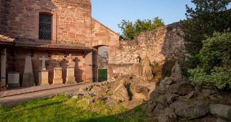 Kientzheim : la chapelle m&eacute;di&eacute;vale de Saint-F&eacute;lix, t&eacute;moignage de foi et d'histoire, CEA, Alsace, Grand Est, France