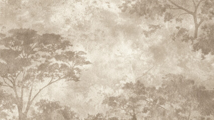 Grungy gray concrete texture with an old, dirty paper pattern on a vintage stone wall surface