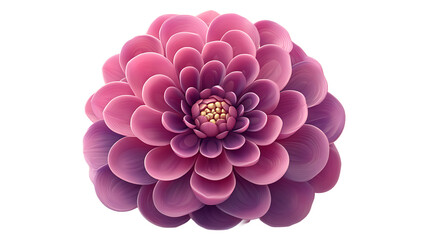 Pink And Purple Dahlia Flower Blossom Close Up