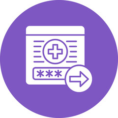 Obraz premium Log out Icon