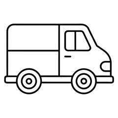 vector delivery truck