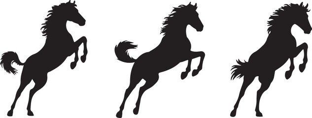 Horse Silhouette Vector Bundle
Running & Standing Horse SVG Set
Wild Horse Shadow Clipart Pack