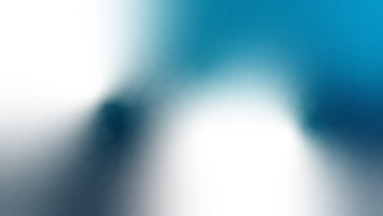 Dark blue navy aqua cyan teal white abstract background. Color gradient ombre blend. Smooth blur light fade. Bright glow wave flow. Subtle grain mesh texture. Cool tone shimmer effect