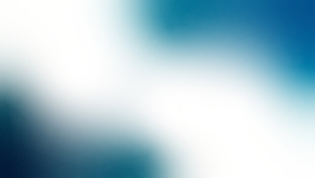 Dark blue navy aqua cyan teal white abstract background. Color gradient ombre blend. Smooth blur light fade. Bright glow wave flow. Subtle grain mesh texture. Cool tone shimmer effect