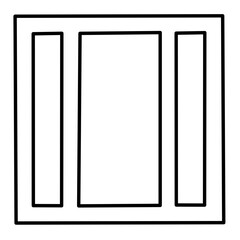 window line vector 