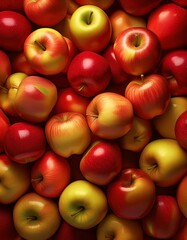 Piles of apple fill the screen 03