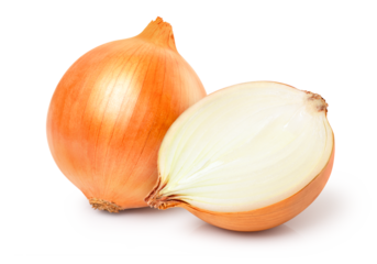 onion isolated on transparent background