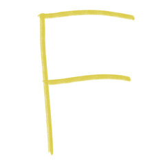 Hand drawing doodle abjad font unique ugly