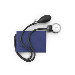 Medical Equipment, Professional Sphygmomanometer , Product Shot  , 3d render, transparent background, PNG