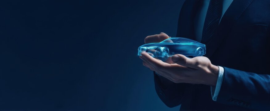 The Model Car Representing Innovative Automotive Concepts and Future Technologies