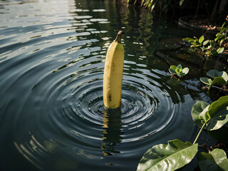 Banana on the river
