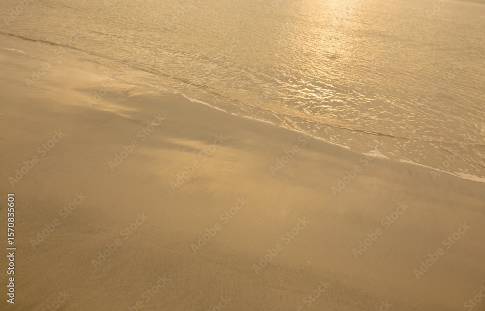 Poster digital composite of the tide rolling in