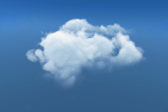 Fototapeta Scenic view of white clouds against sky