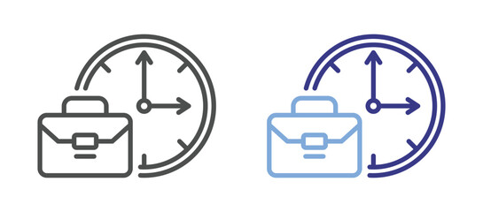 Working Time icon Color